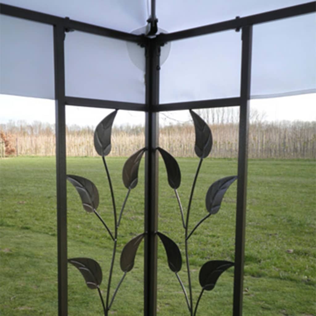 Gazebo Roof White 3x3 m Fabric